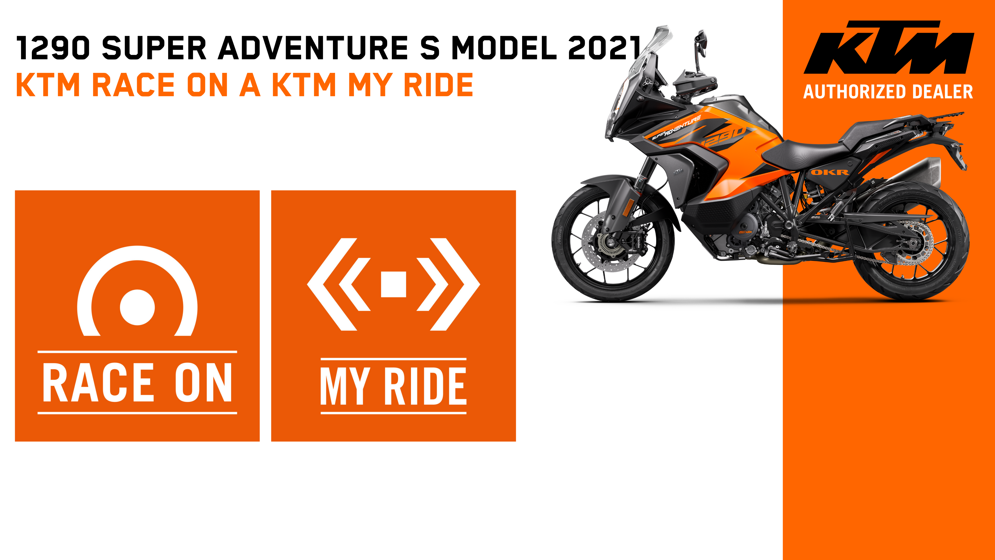 KTM 1290 Super Adventure S 2021 - KTM Race On a KTM MyRide